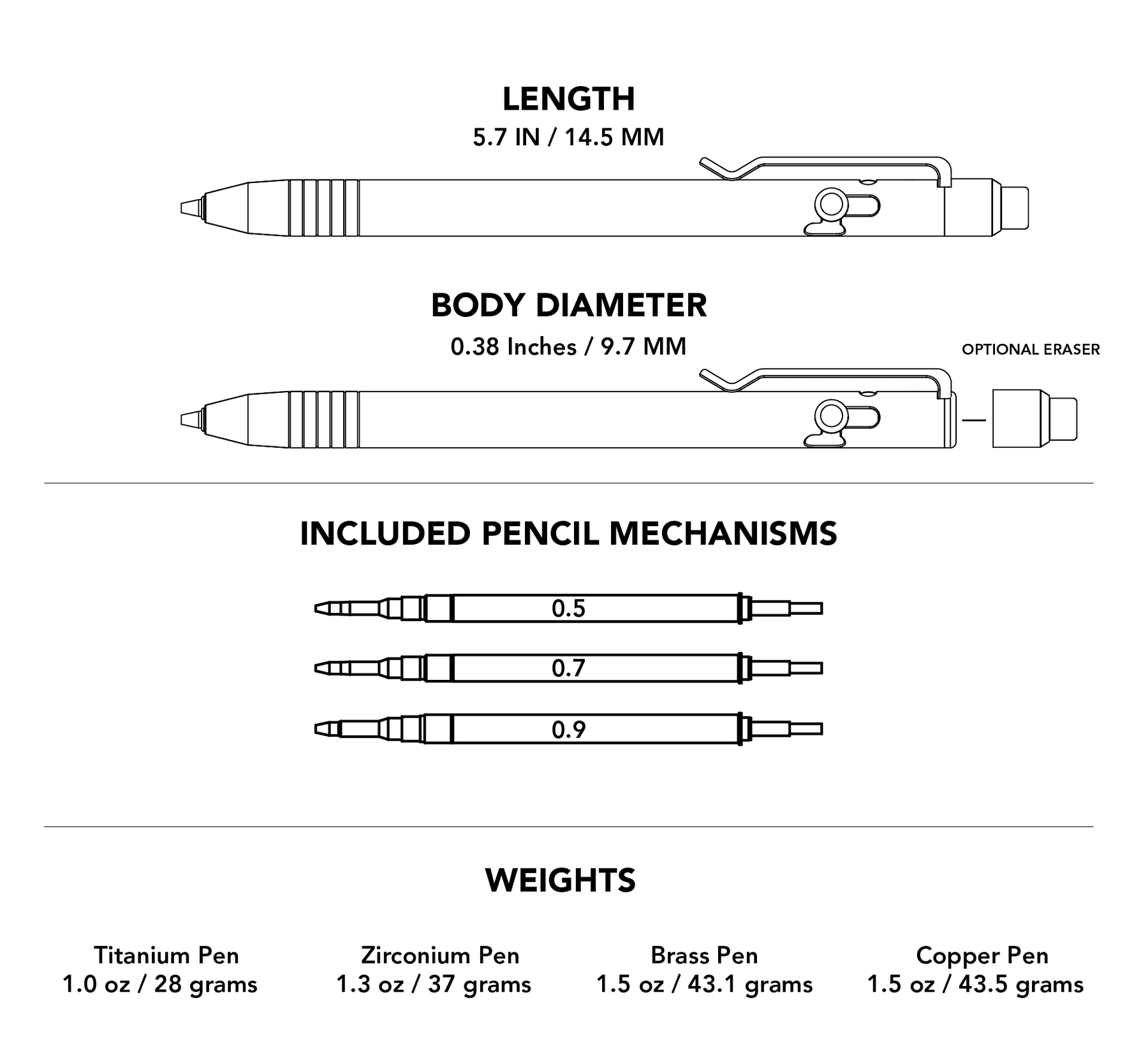 Bolt Action Pencil - Image 13