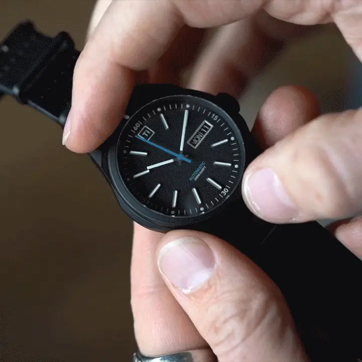 Ti Field Watch / Automatic / Black - Image 9