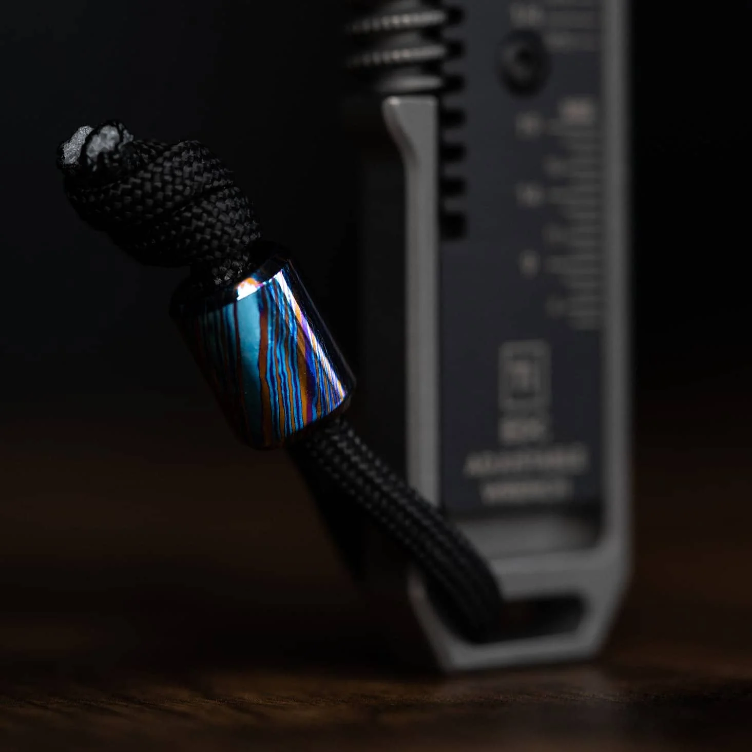 Damascus Lanyard Bead - Image 8