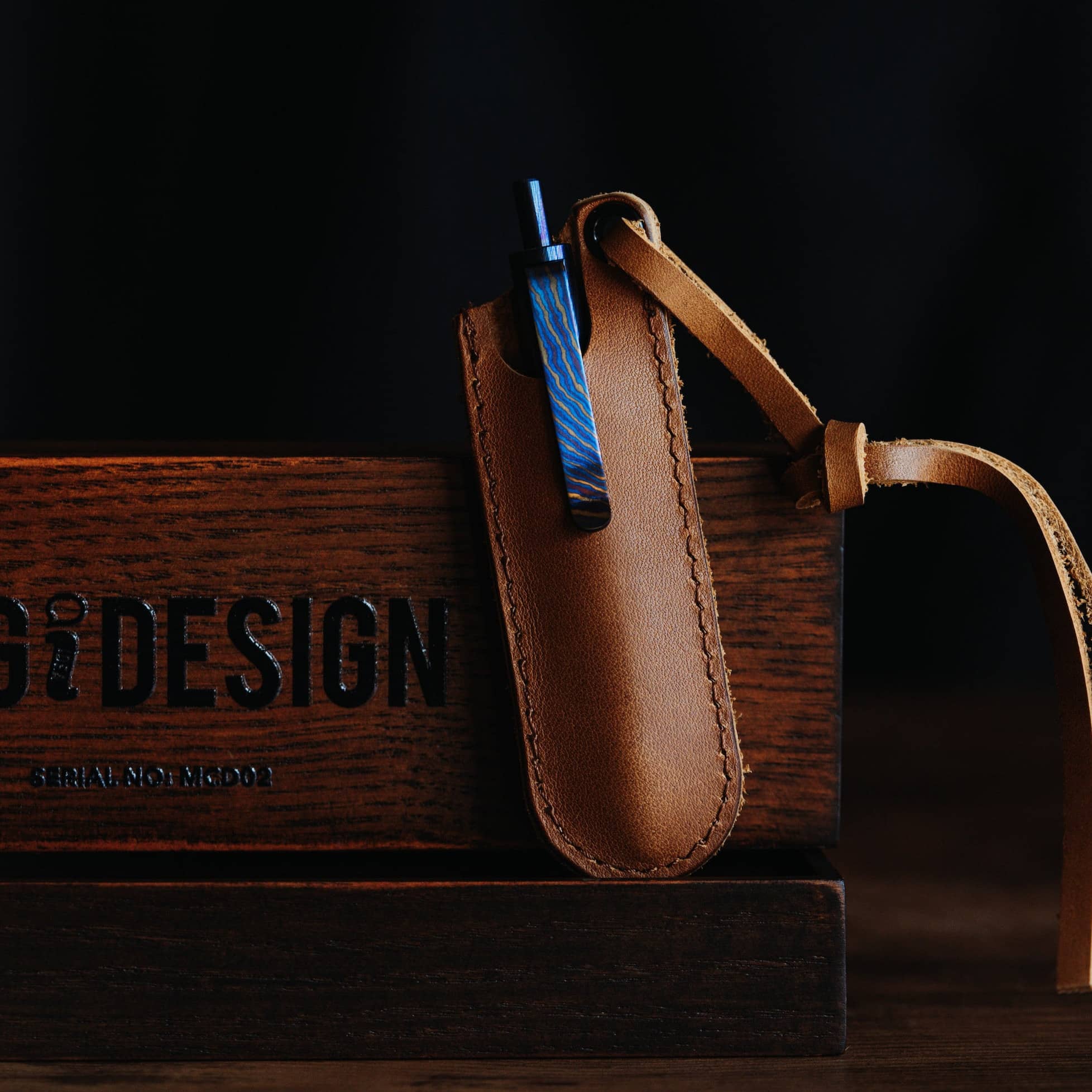 Mini Click - Full Titanium Damascus - Image 6