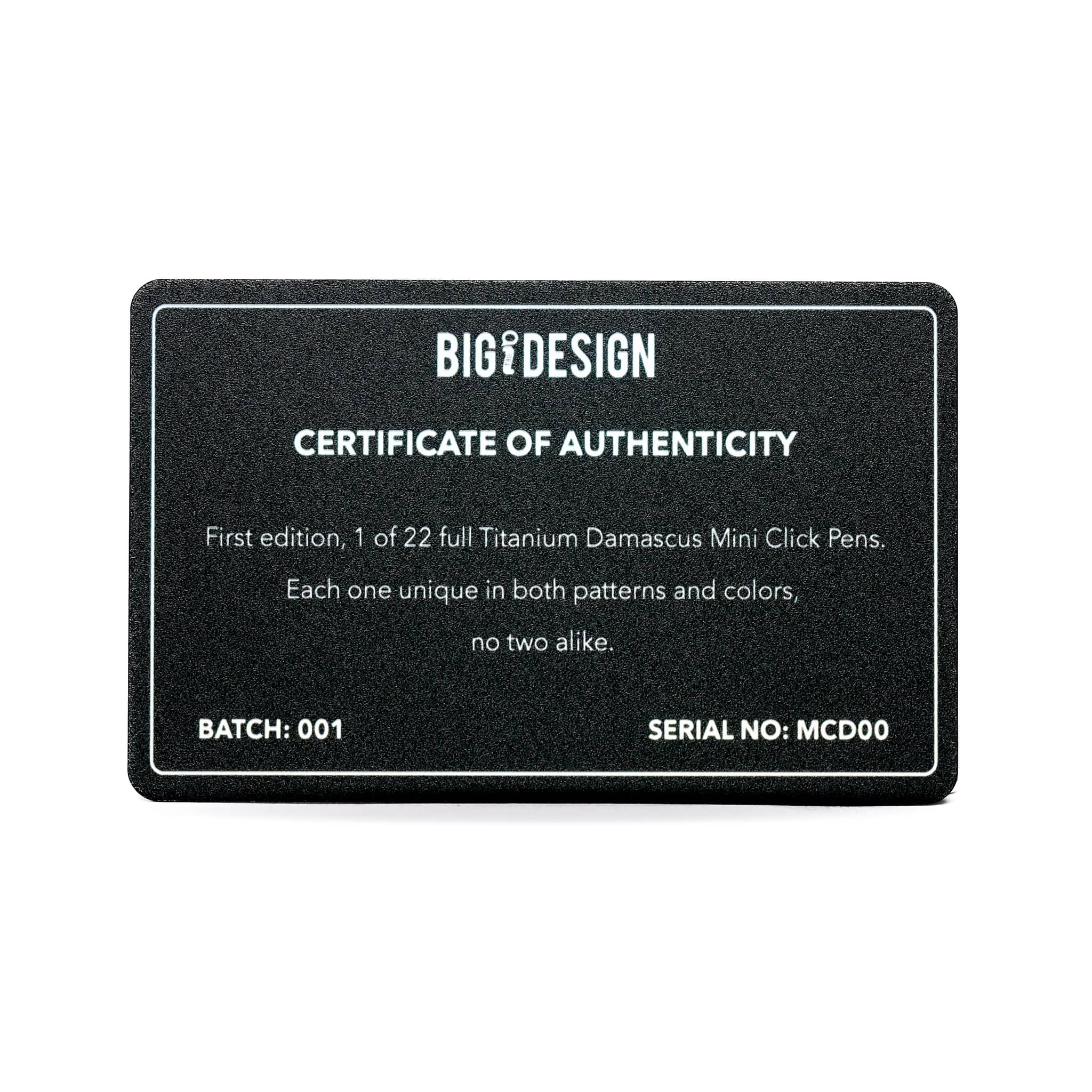 Mini Click - Full Titanium Damascus - Image 7