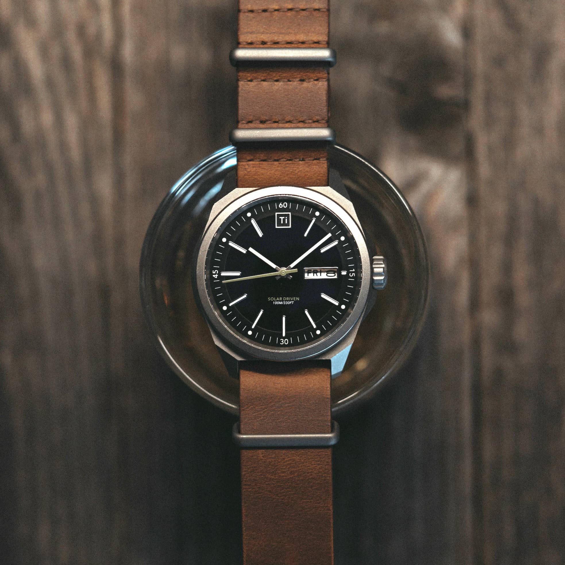 Ti Field Watch / Solar Driven / Stonewashed - Image 4