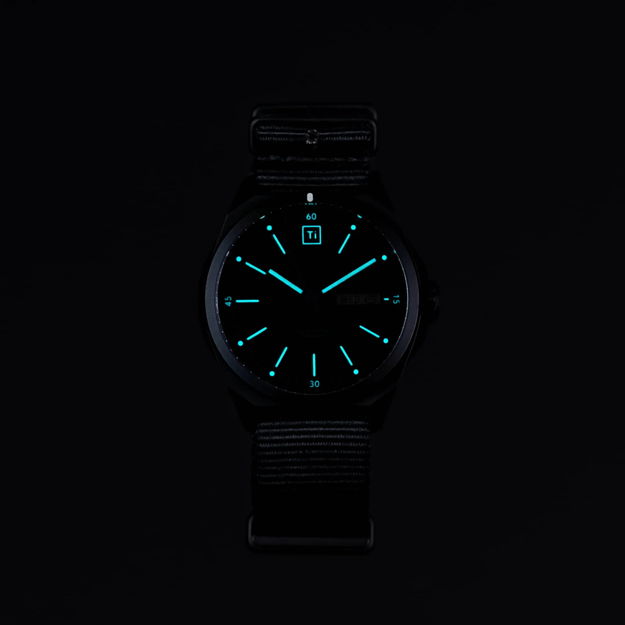 Ti Field Watch / Solar Driven / Black - Image 3