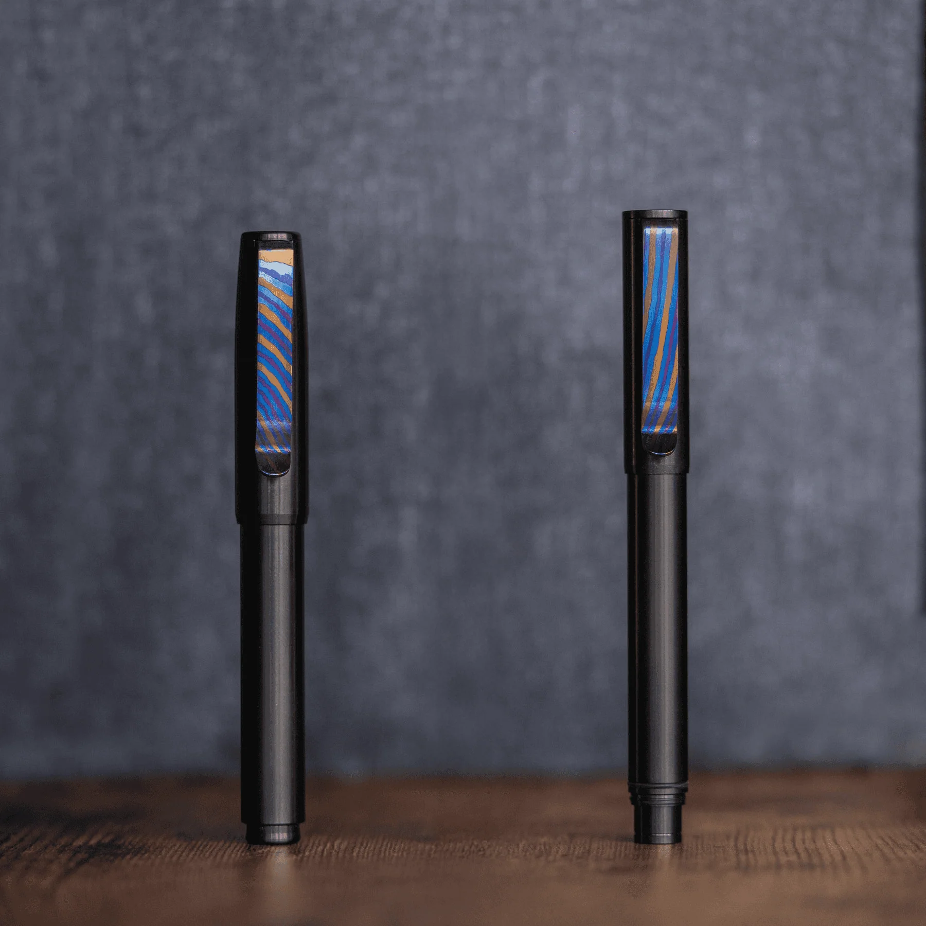 Titanium Damascus CNC Milled Pocket Clip - Image 7