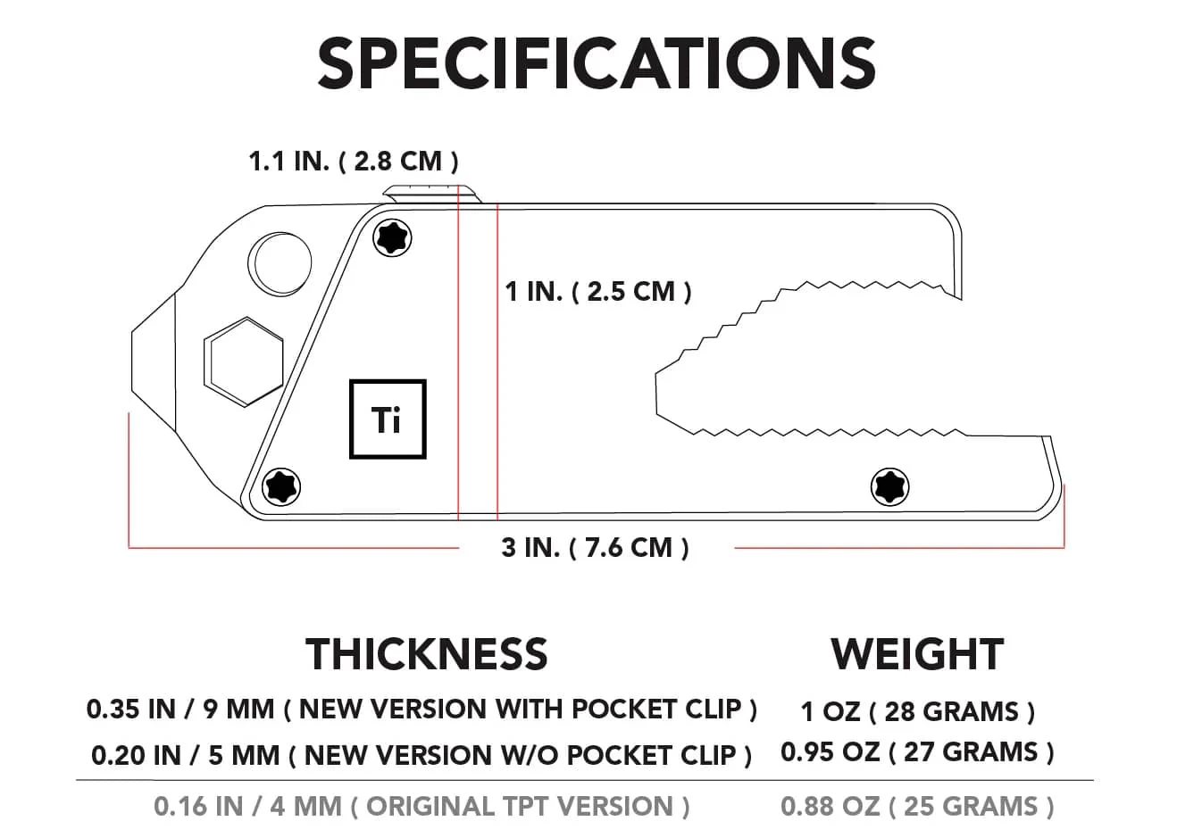 Titanium Pocket Tool Slide - Image 15