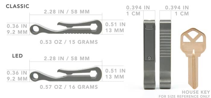 TPC Titanium Pocket Clip - Image 4